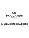 Foulard écharpe en soie homme CBF E927
