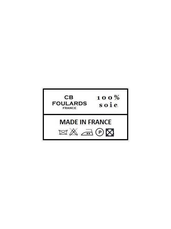 Foulard écharpe en soie homme CBF EH2000