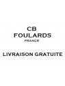 Foulard écharpe en soie homme CBF EH2000