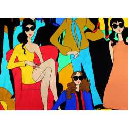 Foulard écharpe en soie cbfe2055