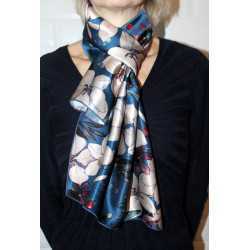 Foulard écharpe en soie cbfe2031